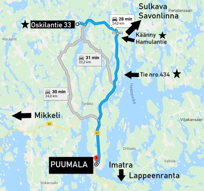 Kultaranta Villa Puumala Kültér fotó